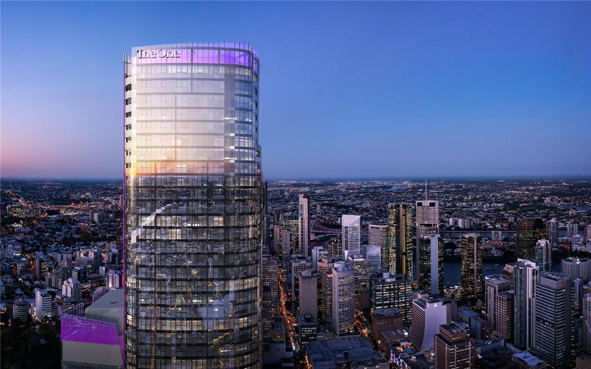 Cbd Luxury River View 1Bed Apt The One Brisbane Exterior foto